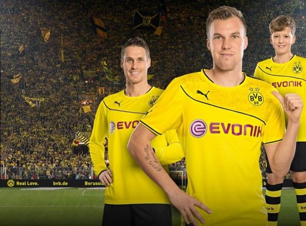 Wintertrikot Borussia Dortmund 2013 Puma