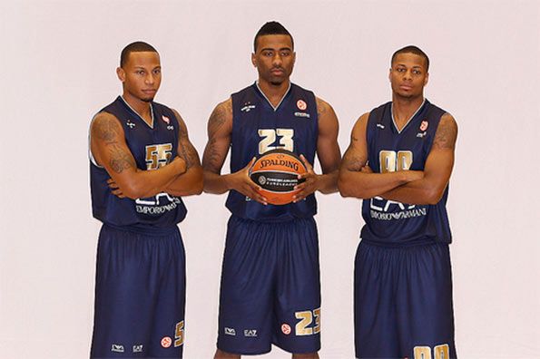 Maglia Olimpia Milano Eurolega 2013-14