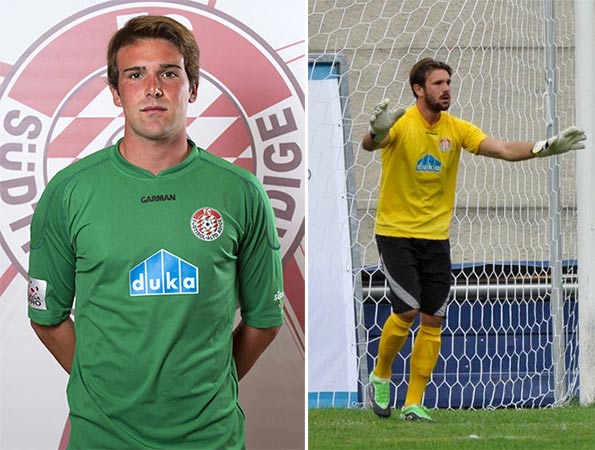 Maglie portiere Sudtirol Garman 2013-14