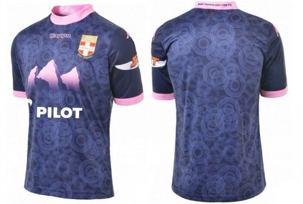 Seconda maglia Evian Thonon Gaillard 2013-2014