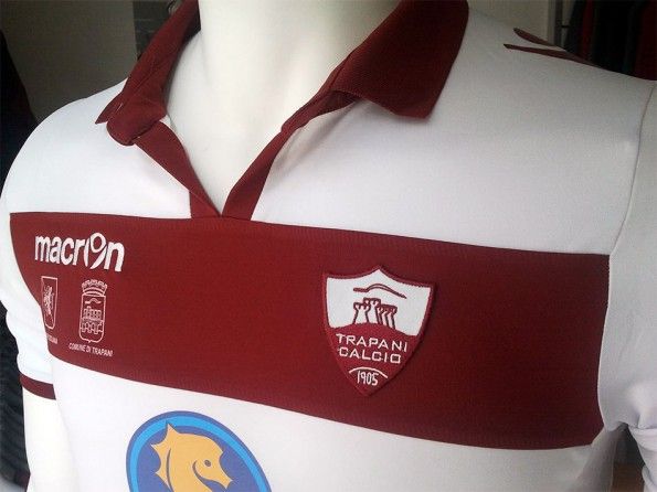 Seconda maglia Trapani 2013-2014