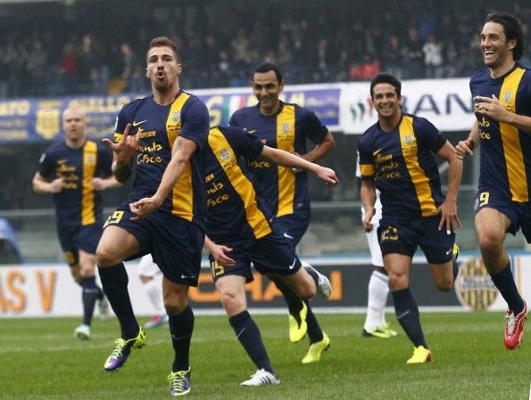 Hellas Verona-Parma Serie A 2013-14
