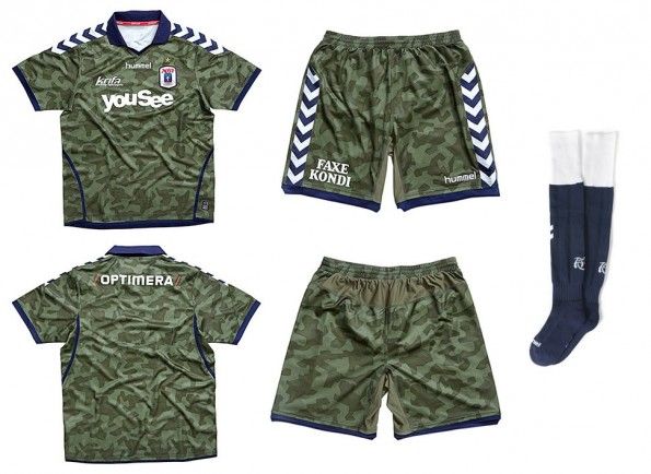 Kit away Aarhus Hummel 2013-14