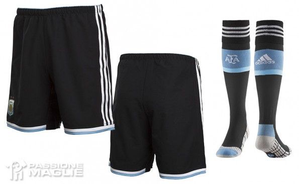 Calzoncini calzettoni neri Argentina 2014