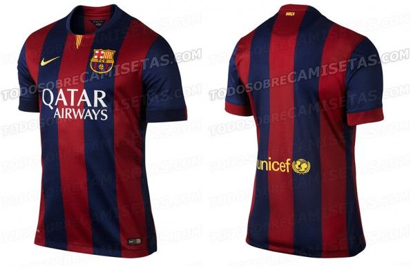 Barcellona maglia 2014-2015 anteprima