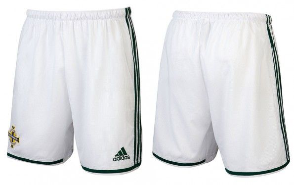 Calzoncini Irlanda del Nord white 2014-15