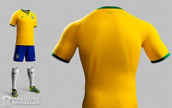 Camisa Brasil 2014 Nike