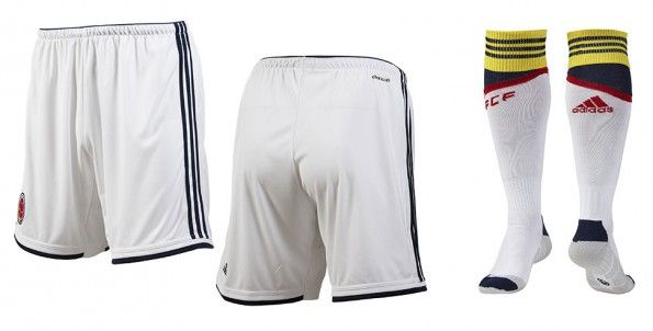 Colombia calzoncini calzettoni home 2014-15