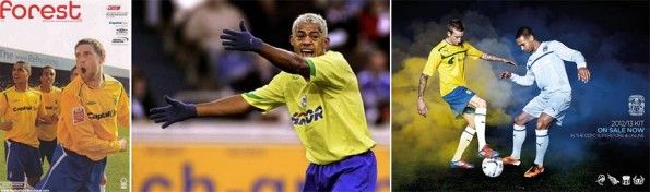 Nottingham Forest, Coventry ed Hertha stile Brasile