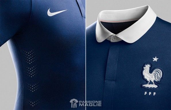 Colletto maglia Francia 2014 Mondiali