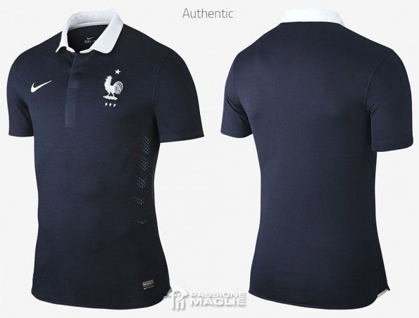 Maglia Francia 2014 Mondiali authentic