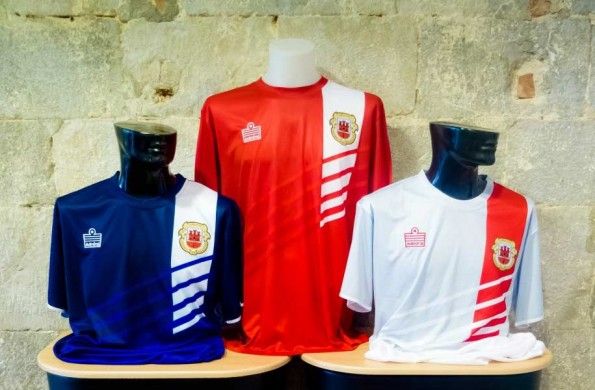Gibilterra maglie Admiral 2013-14