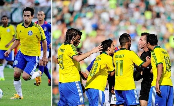 Third kit verdeoro Palmeiras 2013-14