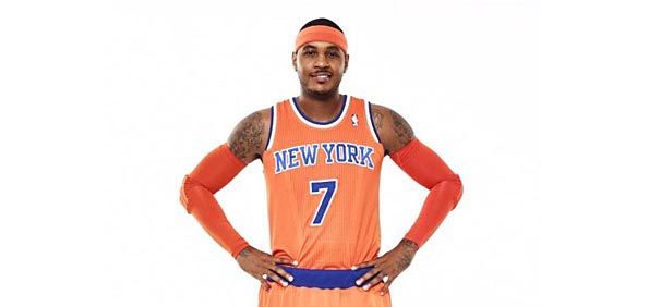 Maglia arancione New York Knicks