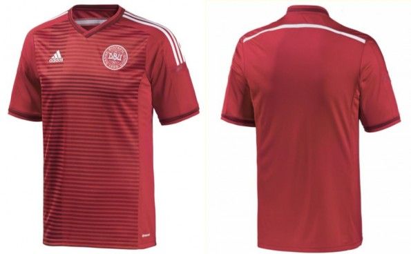 Maglia Danimarca 2014-15 adidas