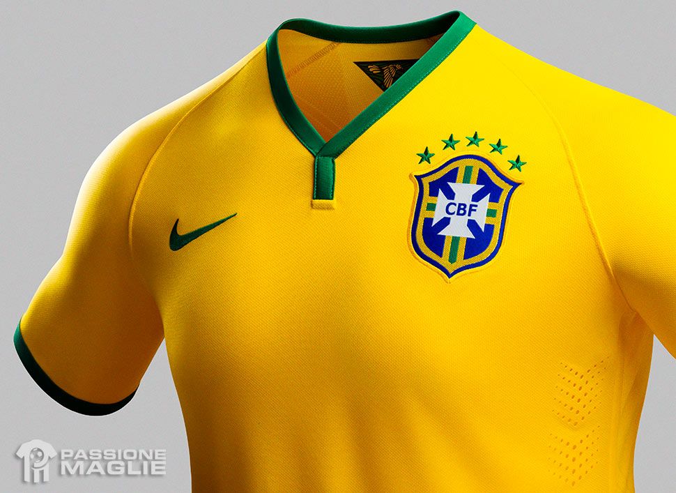 Maglia Brasile Mondiali 2014 Nike