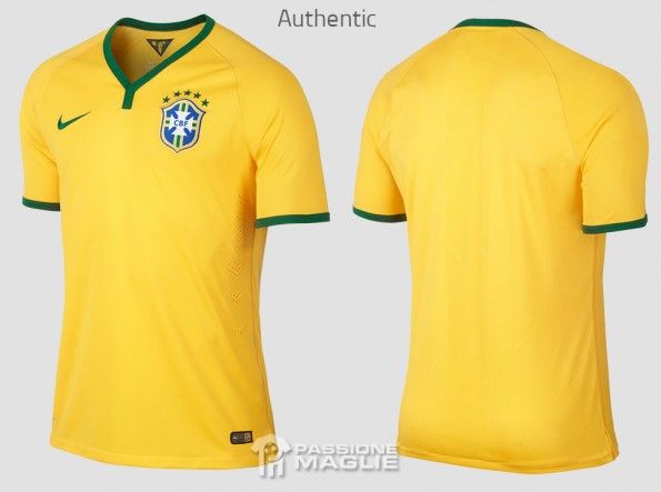 Maglia Brasile 2014 Authentic