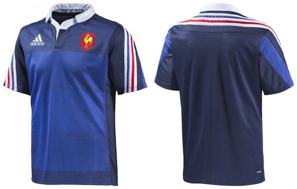 Maglia Francia rugby 2014 adidas
