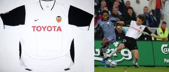 Amedeo Carboni maglia Nike 2003-2004 del Valencia