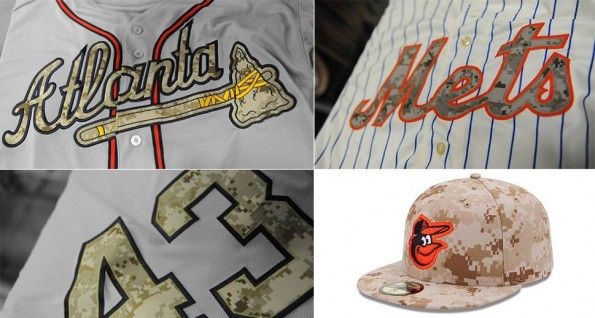 Divise MLB mimetiche 2013