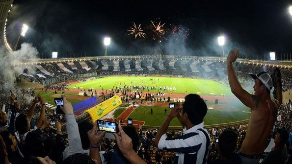 Talleres centenario festa stadio