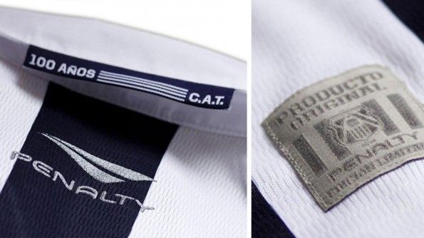 Talleres camiseta centenario patch