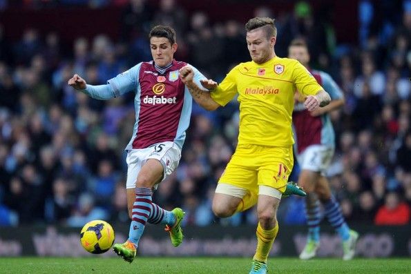 Aston Villa Cardiff City 2013 poppy day