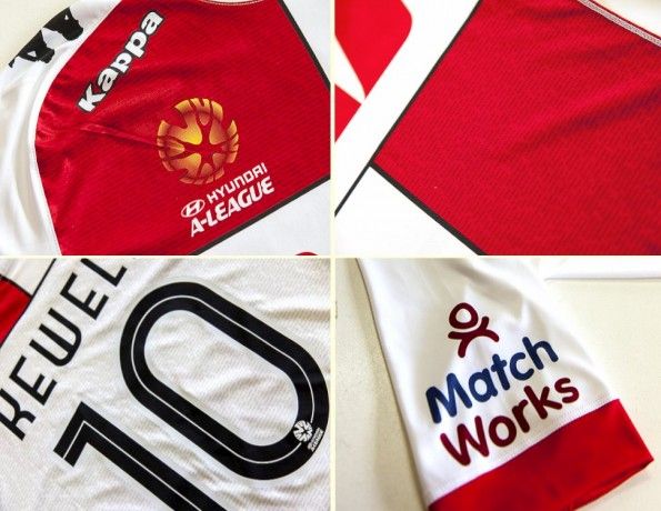 Melbourne Hearts Third Shirt 13-14 dettagli