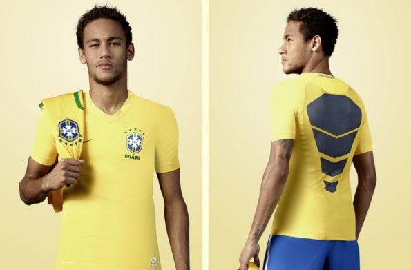 Neymar Nike Pro Hypercool Brasile 2014