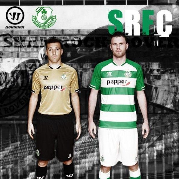 Maglie Shamrock Rovers Warrior 2014-2015