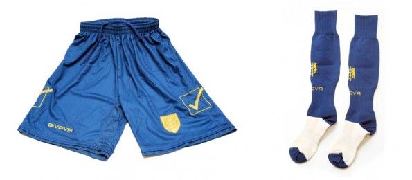 Pantaloncini calzettoni Chievo Natale 2013