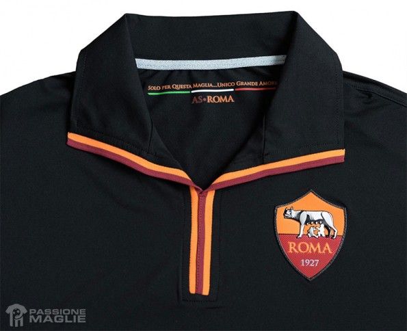 Dettaglio colletto Roma third 2013-14