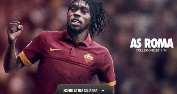 Gervinho AS Roma kit 2014-15