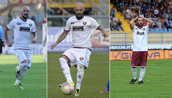 Seconda maglia Salernitana 2013-2014