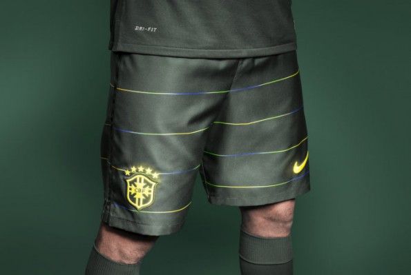 Pantaloncini Brasile third kit 2014