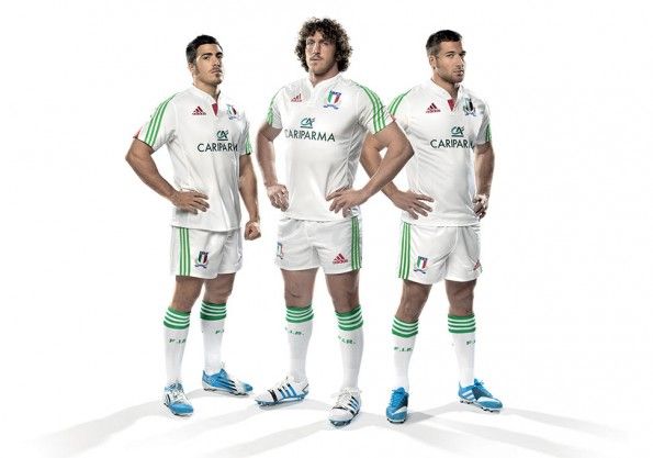 Seconda maglia Italia rugby 2014 adidas