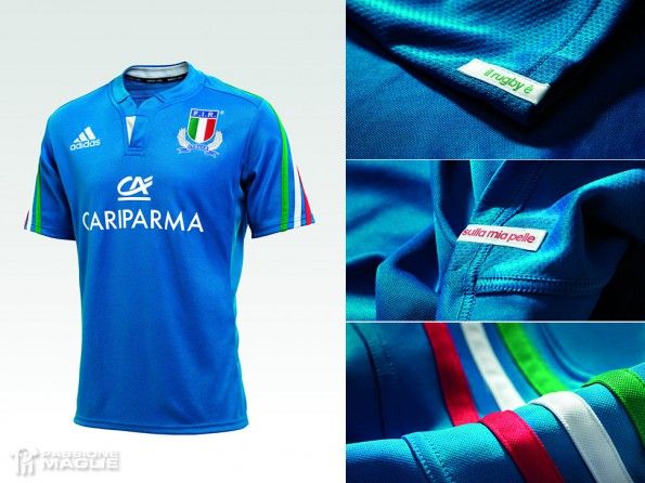 Maglia Italia rugby 2014 adidas