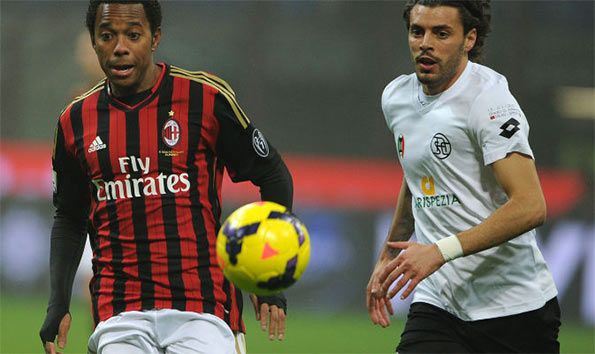Milan-Spezia Coppa Italia