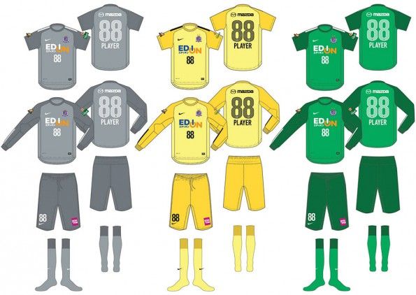 Maglie portieri Sanfrecce Hiroshima 2014