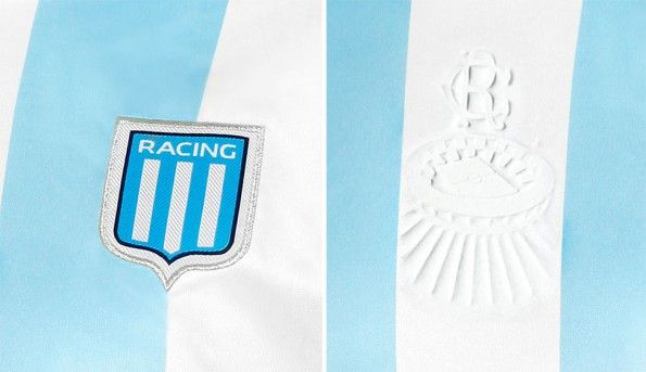Dettagli maglia Racing Club 2014