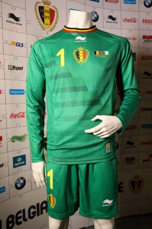 Belgio divisa portiere Mondiali 2014