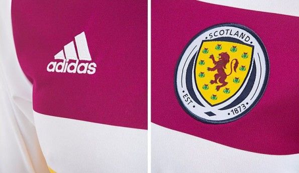 Magllia away Scozia 2014 dettagli