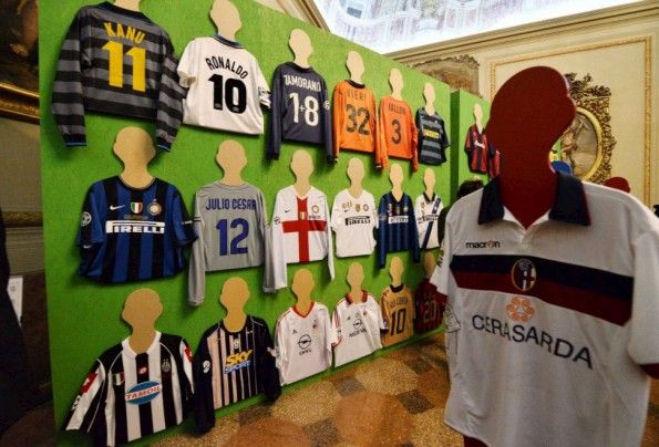 Maglie storiche in mostra a Bologna