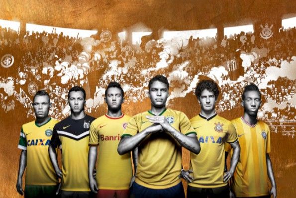 Maglie Nike club brasiliani 2014