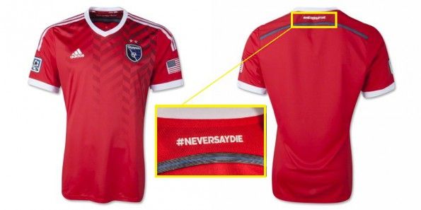 Seconda maglia San Jose Earthquakes 2014