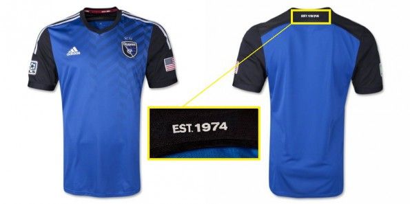 Maglia San Jose Earthquakes 2014 home