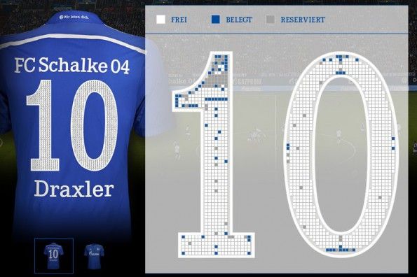 Numero foto tifosi Schalke 04 2014-15
