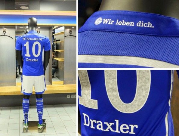 Schalke 04 home kit 2014-2015 adidas