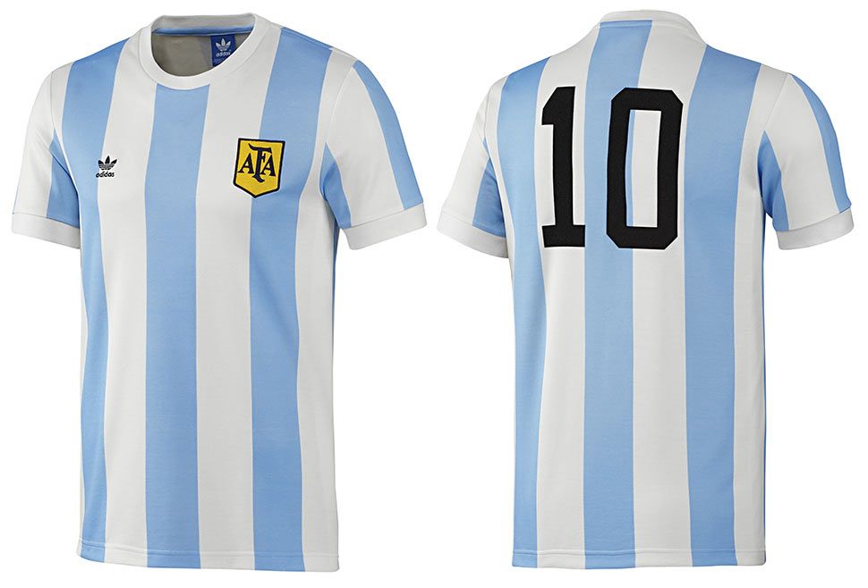 Le maglie vintage di adidas Originals per i Mondiali 2014