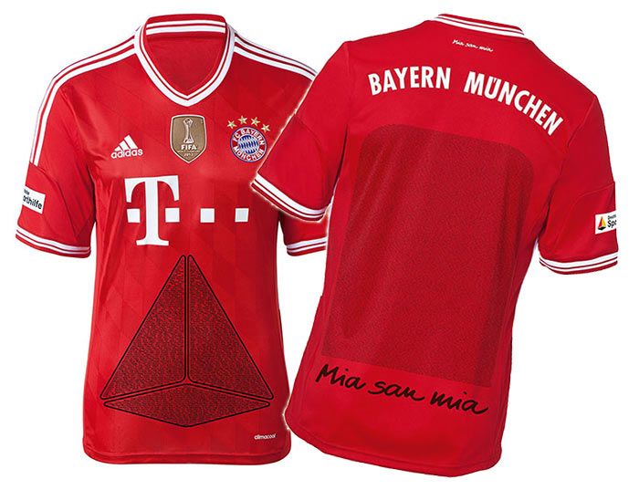 Sondertrikot Bayern Monaco 2013-2014